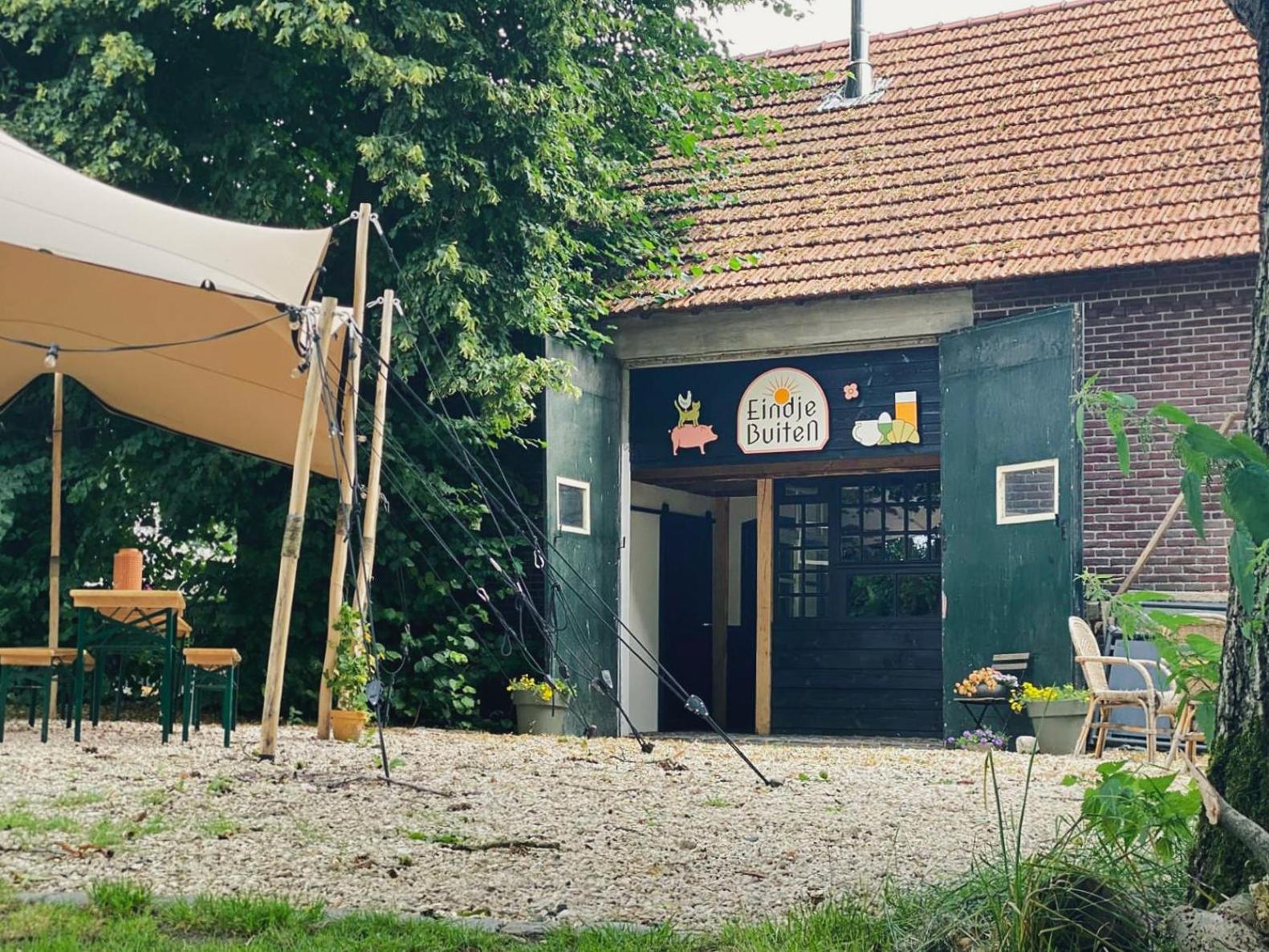 Bell Tent In Een Voedselbos Nederweert-Eind Extérieur photo